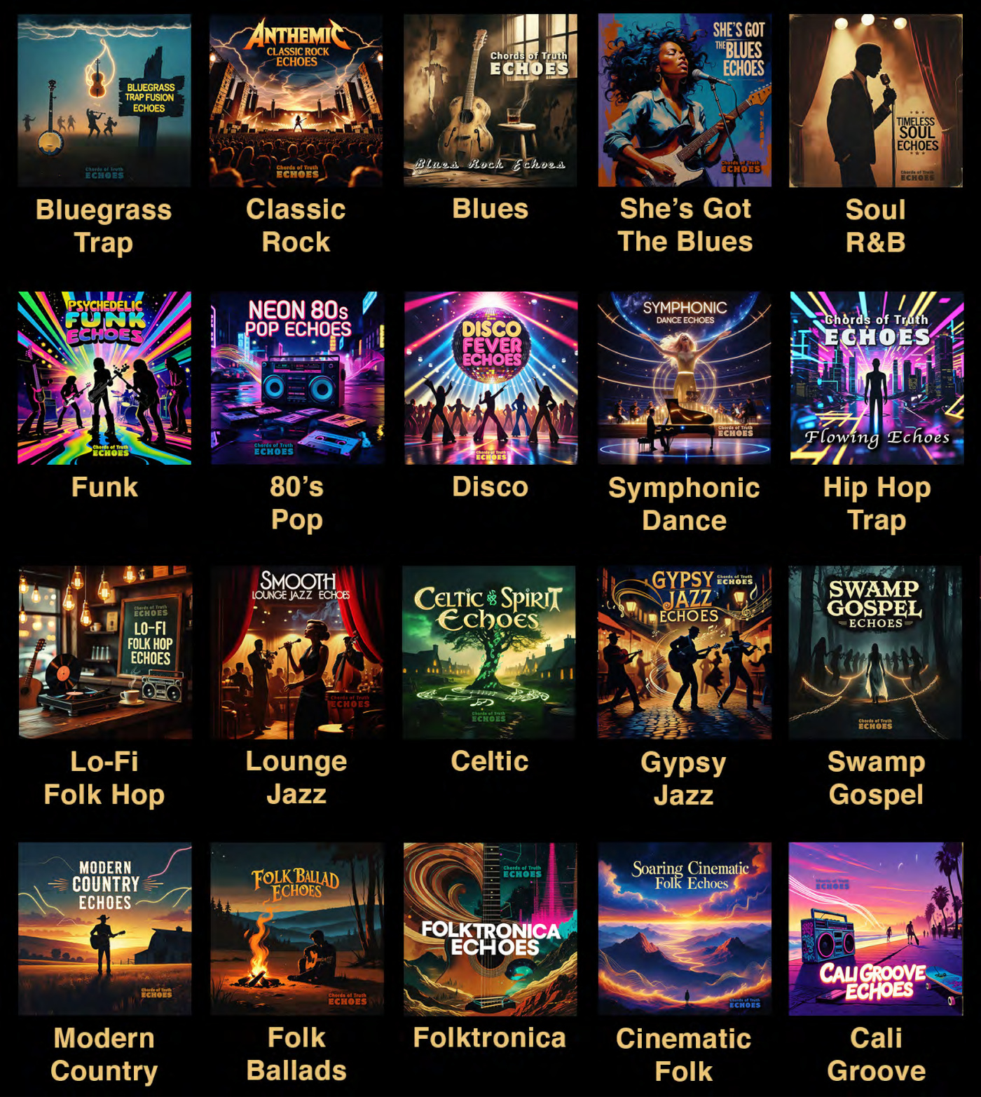 Chords of Truth Echoes Discography